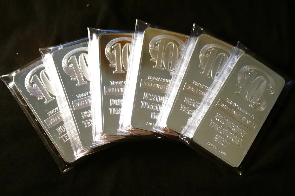 10 oz silver bars