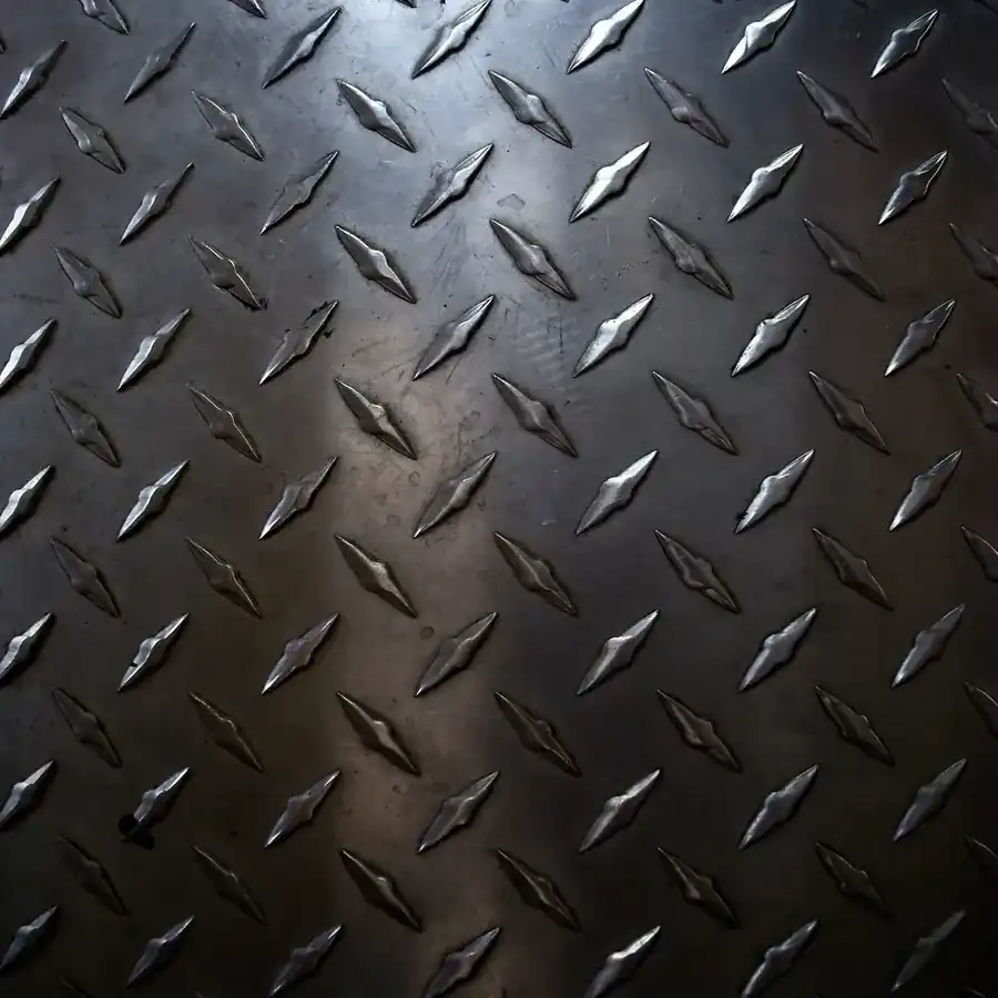 Rough Diamond Plate Metal