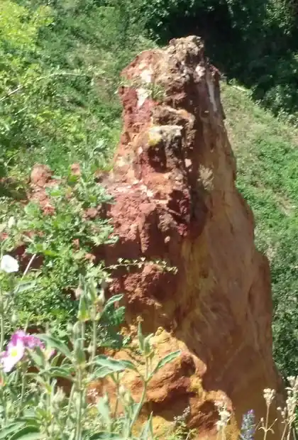 Roussillon - Ochre rock